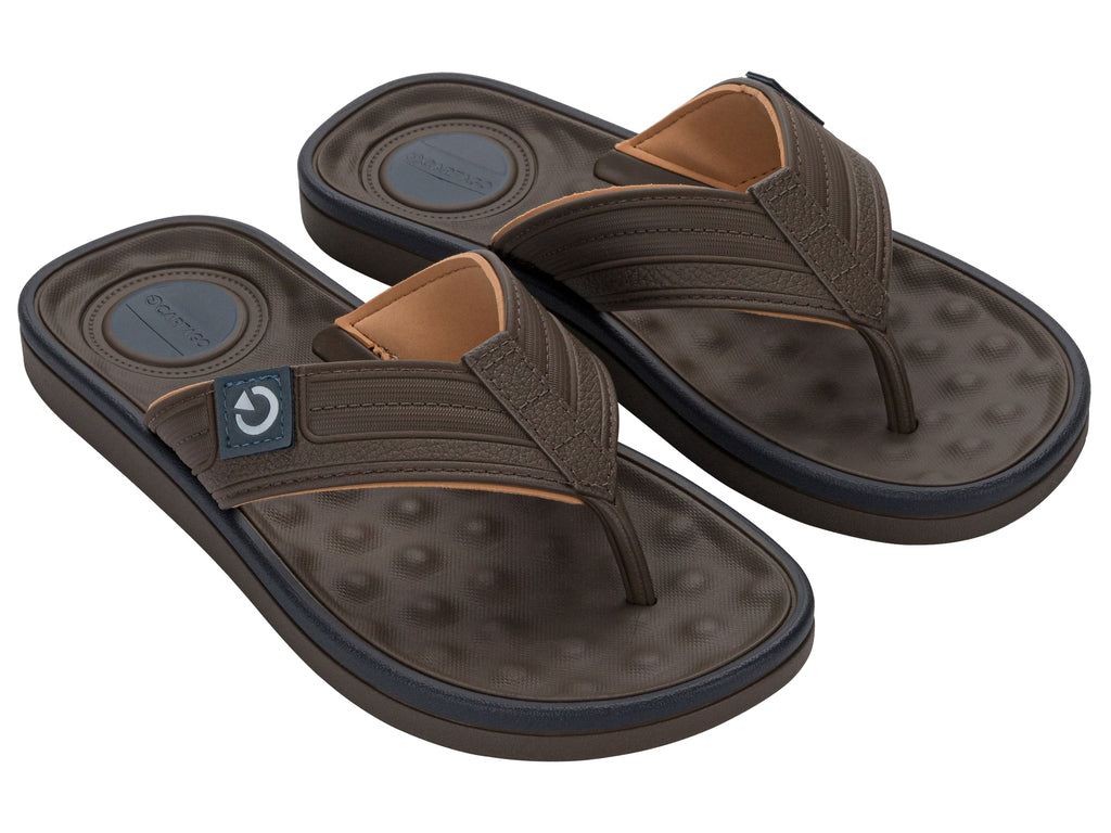 Sandalia Hombre Café/Beige Alabama Thong Cartago