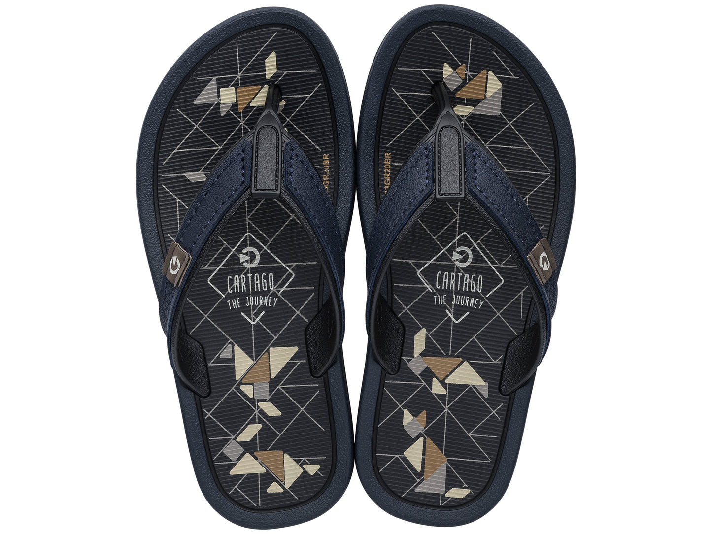 Sandalias Infantil Negro Maiorca Thong 019 Cartago