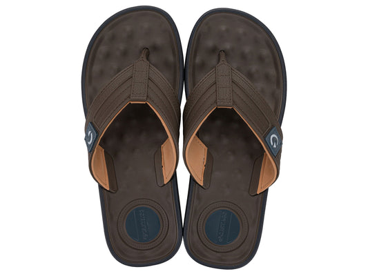 Sandalia Hombre Café/Beige Alabama Thong Cartago