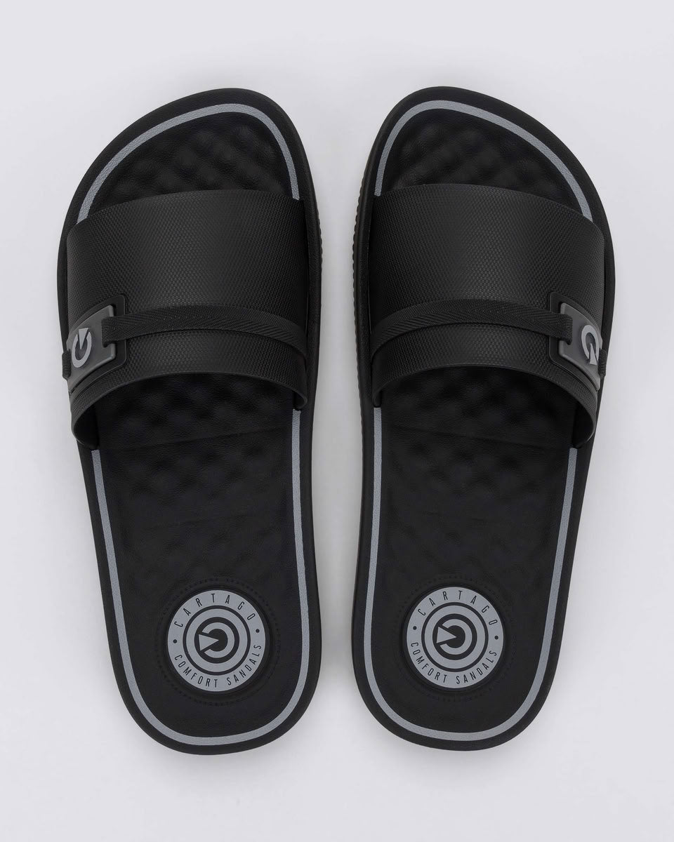 Sandalia Hombre Negro Arizona Slide 28 Cartago