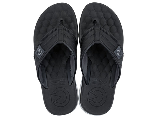 Sandalia Hombre Negro Sintra Cartago