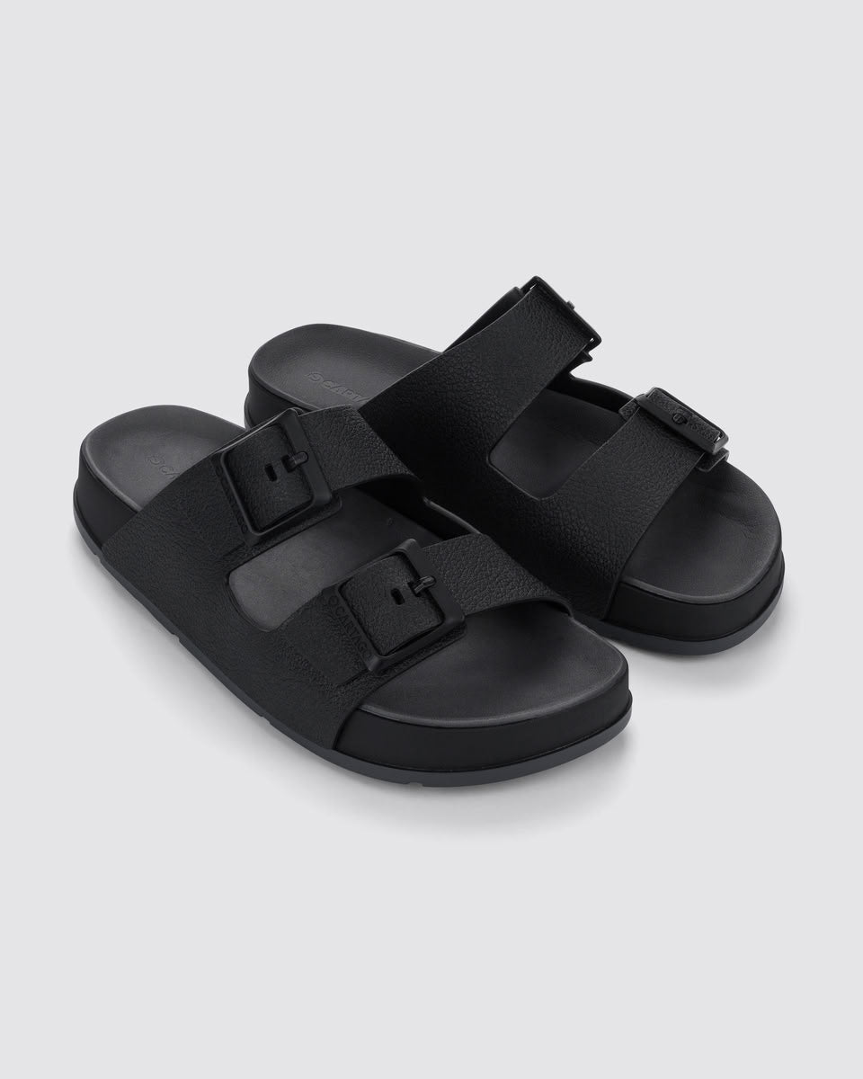 Sandalia Hombre Negro Milao Plus Cartago