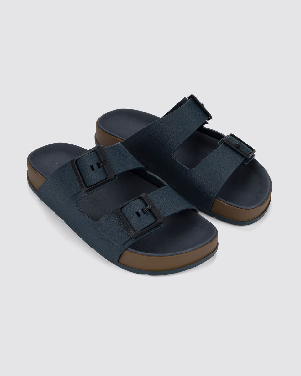 Sandalia Hombre Azul Milao Plus Cartago