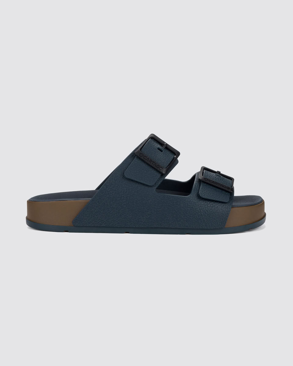 Sandalia Hombre Azul Milao Plus Cartago