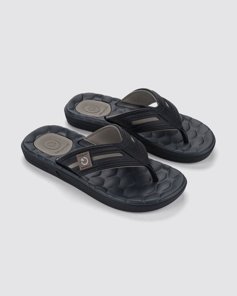 Sandalia Hombre Negro Egeu 043 Cartago