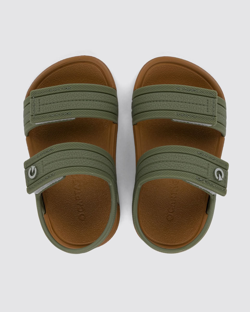 Sandalia Bebé Marrón/Verde Atlanta Sand Cartago