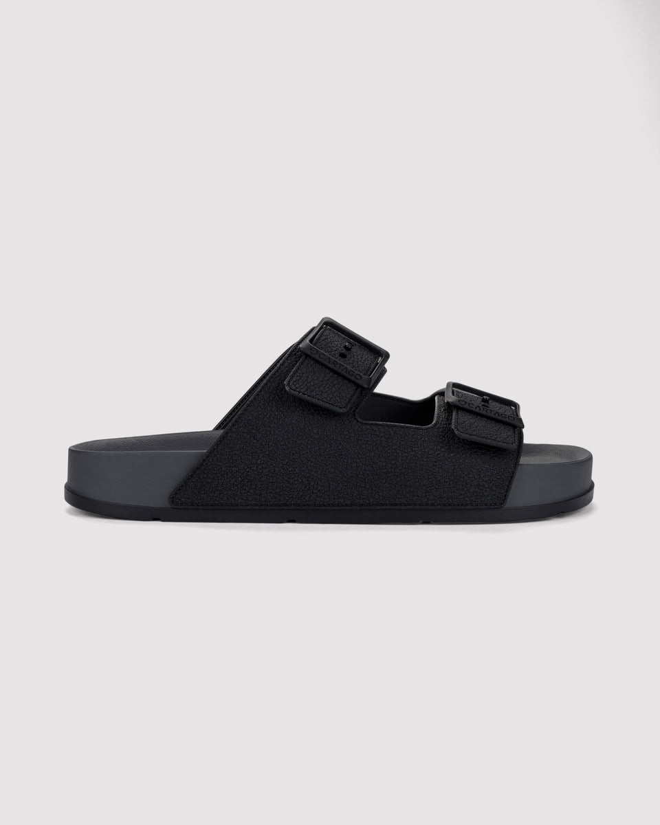 Sandalia Hombre Gris/Negro Milan III Cartago