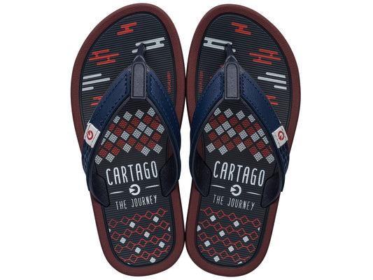 Sandalias Infantil Azul Maiorca Thong Cartago